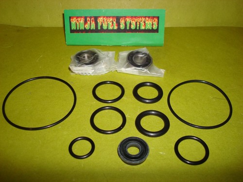 KIT DE SELLO DE BOMBA DE COMBUSTIBLE BG BARRY GRANT 220 280 400 Y JUEGO DE COJINETES DE MOTOR CON EJE STD. - Imagen 1 de 5