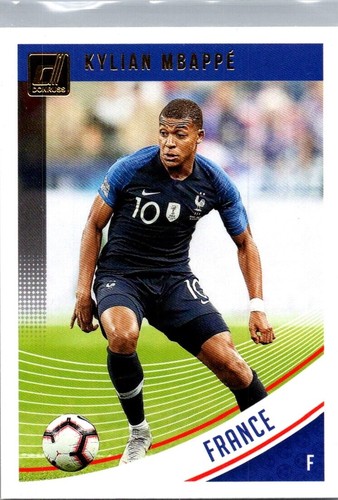 2018-19 Panini Donruss Rookie #132 Kylian Mbappe RC Real Madrid