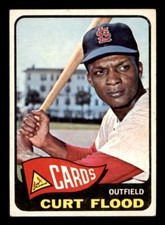 1965 Topps Baseball #415 Curt Flood NM *f1