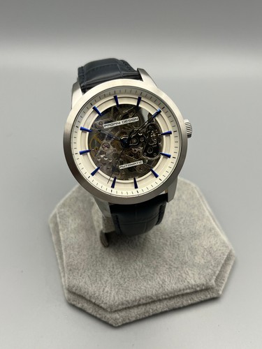 Orologio Automatico uomo Aviatore sub 100M Acciaio Pelle Skeleton Fondello Vista - Foto 6 di 20