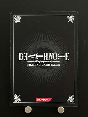 Death SR KONAMI トレーディングカード NOTE DEATH Note Rare Very DN1-64 Card Trading konami Light Yagami その他