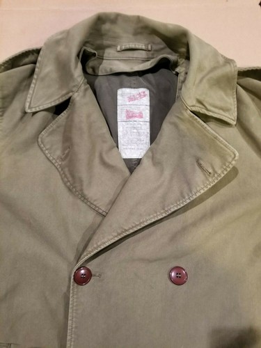 NUEVO $1350 SLAM JAM X 424 X ALPHA IND gabardina militar L XL, - Imagen 5 de 11