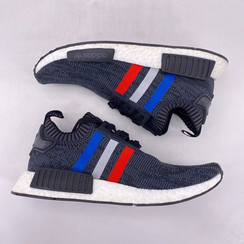 Adidas NMD R1 "TRI COLOR BLACK" 2016 - Size 9 - BB2887 (122-67) - Picture 3 of 9