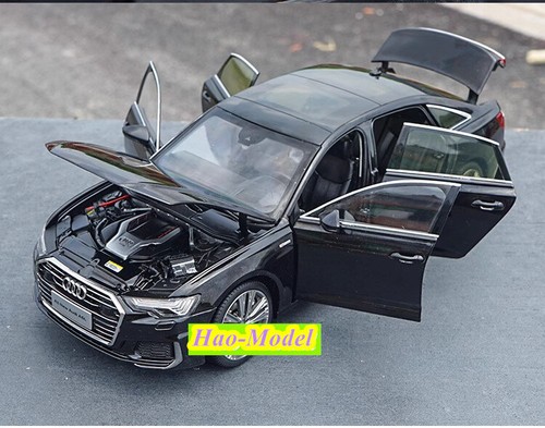 1:18 FAW Volkswagen AUDI A4L 2019 Model Car Diecast Metal Hobby Collection Black - Picture 9 of 11