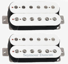 Seymour Duncan Custom Custom SH-11 Bridge & 59 SH-1n Neck White Humbucker Set 