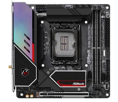 Placa madre Intel Z790 LGA 1700 Mini-ITX DDR5 prueba OK para Asrock Z790 PG-ITX/TB4 - Imagen 2 de 5
