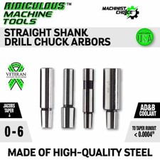 5/8" to JT3 Straight Shank Drill Chuck Arbor- High quality steel