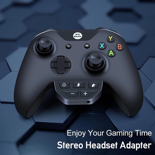 Stereo Headset Adapter Audio Mic Headphone Converter for Xbox One/X/S Controller - Picture 8 of 19