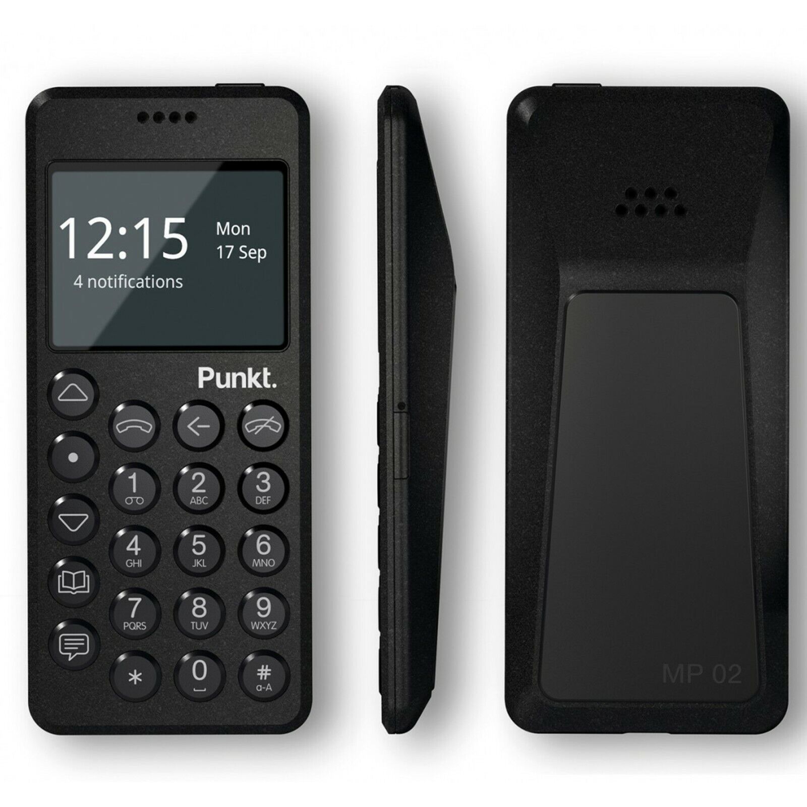 Bricked+Punkt+Mp02+Mobile+Phone+Black+Factory+Unlocked+4g+LTE+GSM+