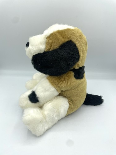 Beagle Puppy Dog Plush Stuffed Animal White Brown Black 9" US Toy Co - Picture 3 of 3