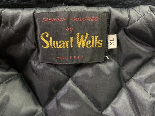 Rare Vintage Goodyear Insulated Hooded Puffer Jacket By Stuart Wells Men Size XL - Picture 11 of 11