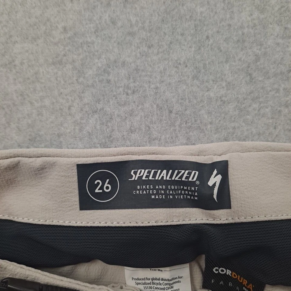 Pantalones de Trail Especializados Hombres 26 Tostados CorDura Cinturón Transpirable BMX Aire Libre Ciclismo Foto 3 de 4