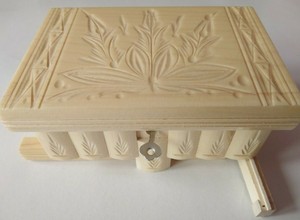 caja puzzle de madera