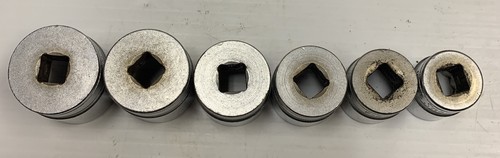 Snap-on USA 13 pc 3/8" Drive SAE 12 Point Shallow Chrome Sockets F321-F081 U - Imagen 4 de 7