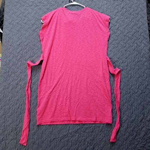 J. Crew Short Sleeve T-Shirt Dress Tie Waist Preppy Spring Summer Wmn Sz XL NWT - Picture 10 of 12