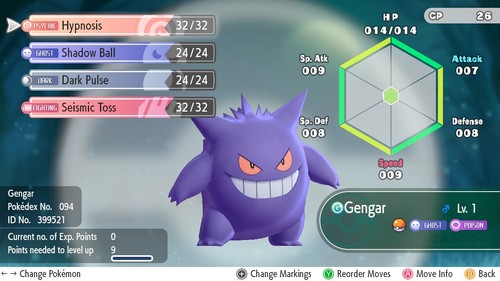 * NON SHINY * Choose Your Level 1 Pokemon 0AV 6IV Let's Go Pikachu Eevee LGPE - Picture 118 of 195