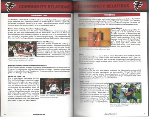 Atlanta Falcons 2006 NFL Football Media Guide Lot B - Picture 3 of 4
