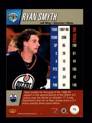 1998-99 Pacific Dynagon Ice Base Hockey Cards - You Pick #1-200 - Picture 145 of 387