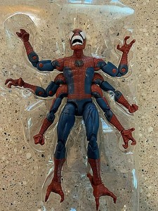 IN-HAND-Marvel-Legends-DOPPELGANGER-Spider-Man-Far-From-Home-NO-Molten-Man-BAF