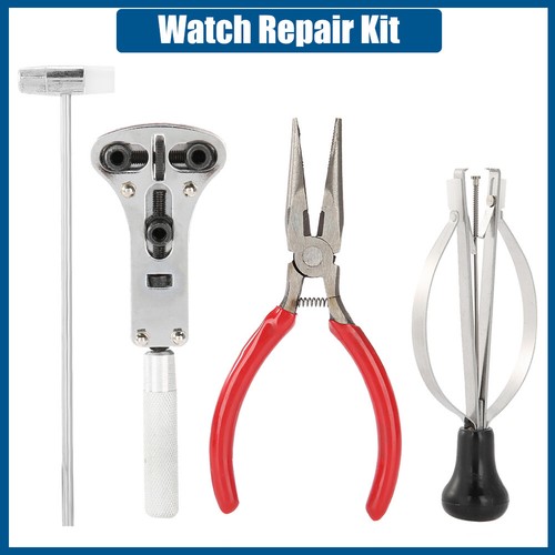 21X Watch Repair Kit Professional Watch Battery Replacement Watch Tools Kit Bag - Picture 10 of 11