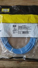 Hubbell 15' HC6B15 Component/Patch  Cord, Speed Gain, CAT 6 slim, Blue