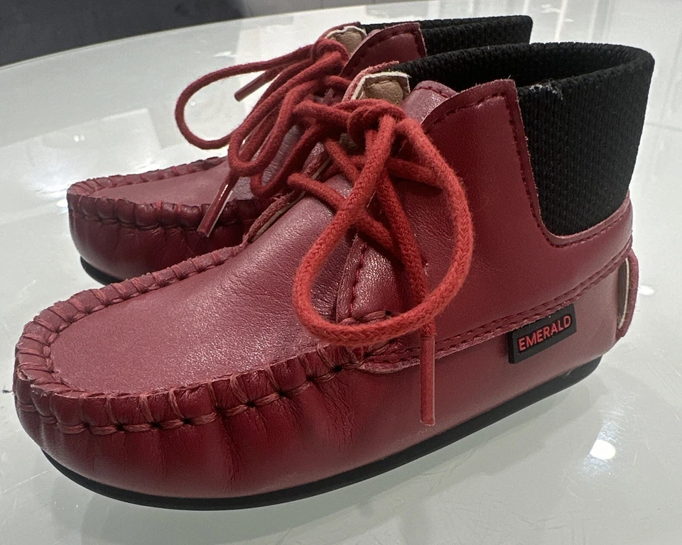 Sapatos vermelhos infantis todos os dias tamanho 21 UE - Imagem 3 de 4