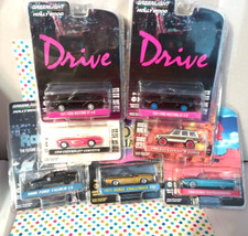 GREENLIGHT HOLLYWOOD s 34 SET OF 7 CARS 2011 FORD MUSTANG GT 5.0 CHASE & REG NEW