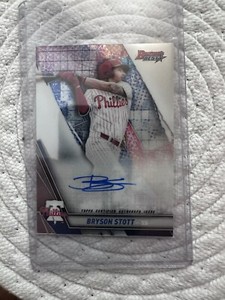 2019 Bowman's Best - Autographs #B19-BS Bryson Stott (AU, RC)
