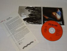 ITS ALIVE - EARTHQUAKE VISIONS / ALBUM-CD 1993 & PROMO-FACTS