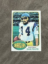 1976 Topps Football Dan Fouts #128 EX-NM HOF San Diego Chargers 