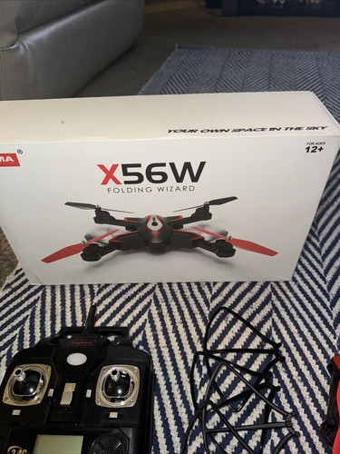 Foldable Drone, SYMA X56W RC Quadcopter with Camera, 2.4GHz 6-Axis Gyro,Wifi,fpv - Picture 2 of 5
