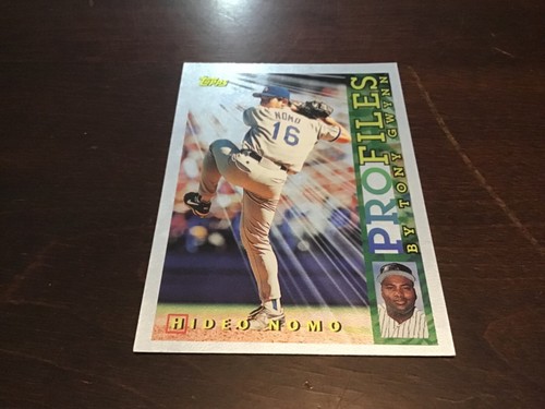 HIDEO NOMO Oddball Insert & Regular issue Baseball DODGERS YOU CHOOSE - Picture 19 of 140