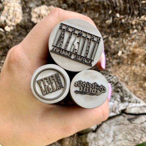 CUSTOM METAL STAMP || Custom Metal Punch || Metal Stamps || Impact Punch Stamp - Picture 4 of 7