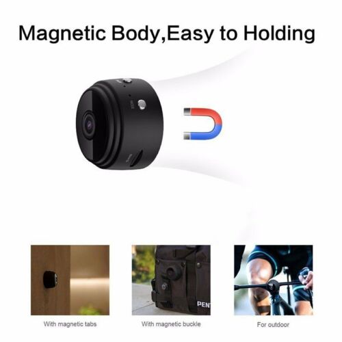 Mini Hidden Camera Wireless Wifi IP Home Security 1080P HD Night Vision DVR - Bild 4 von 12