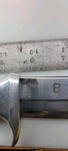 Edge Brand African Hunter Rhino 13.5" Bowie Knife / Sheath Solingen Germany #469 - Picture 2 of 4