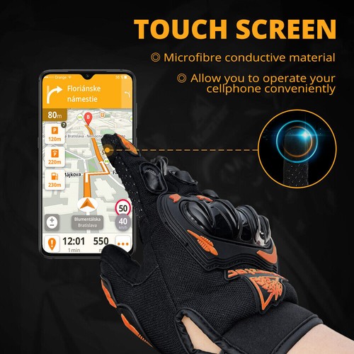 Guantes de motocicleta Pantalla táctil Full Finger Riding Cross Dirt Bike Guantes - Imagen 3 de 18