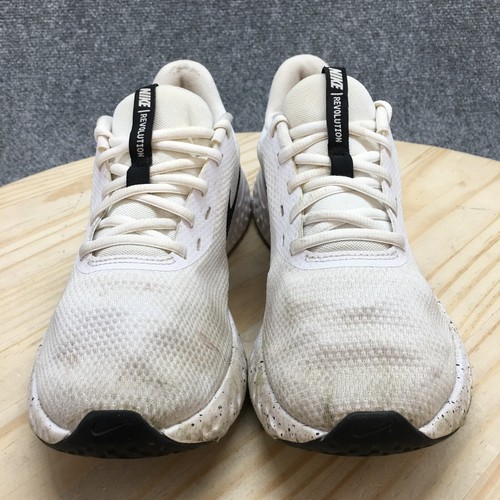 Nike Shoes Womens 9.5 Revolution 5 Running Sneakers White Mesh Low DJ6009-100 - Picture 4 of 20