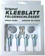 Original KLEEBLATT Felgenschlösser M14x1,5x28mm Kugelbund R14 für Mercedes Chrom Original KLEEBLATT Felgenschlösser M14x1,5x28mm Kugelbund R14 für Mercedes Chrom