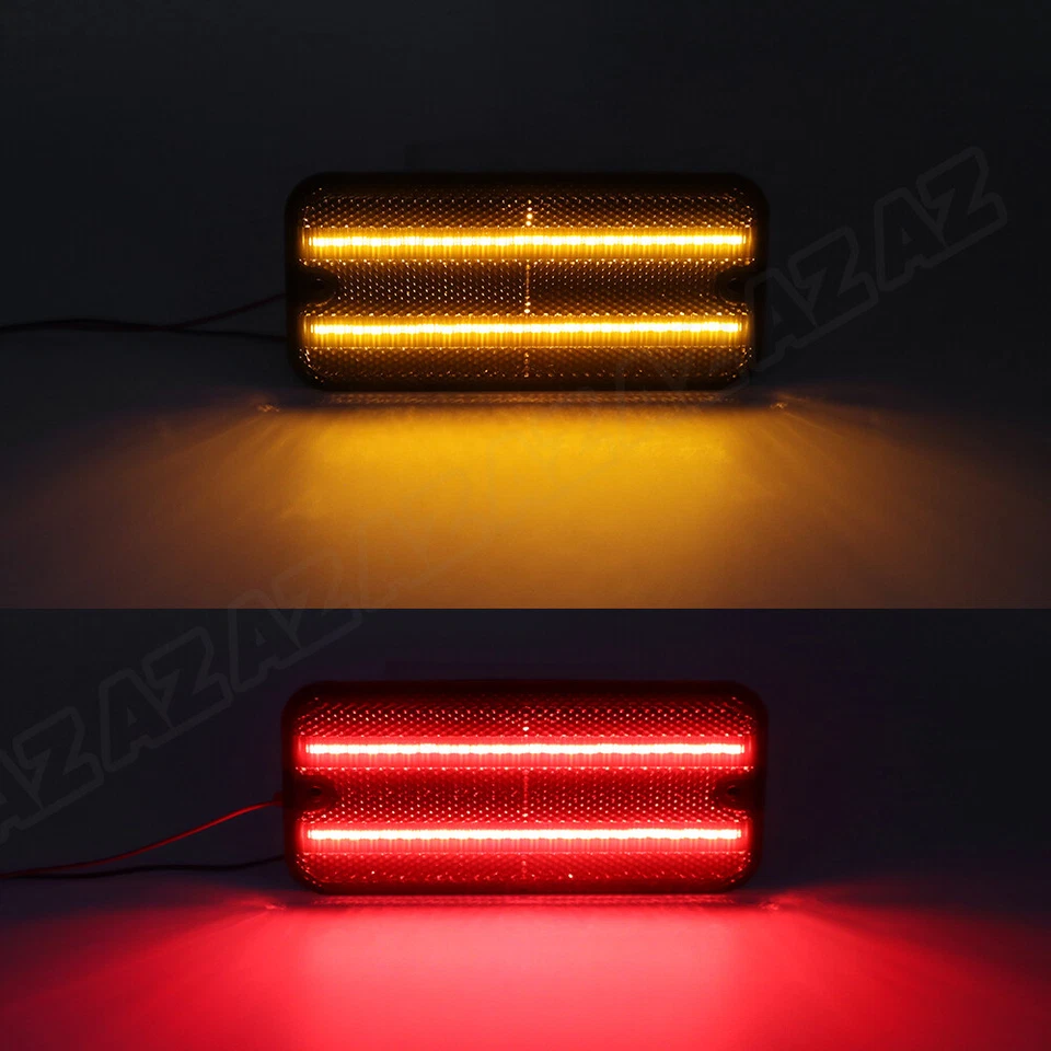 LED Side Marker Light Lamp For 85-95 Chevy G10 G20 GMC G1500 G2500 Van P30 P3500 - Image 2 of 4