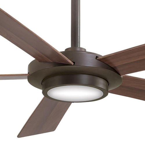 Minka Aire F745-ORB Sabot 52" LED Indoor Oil Rubbed Bronze Ceiling Fan + Remote - Picture 2 of 6