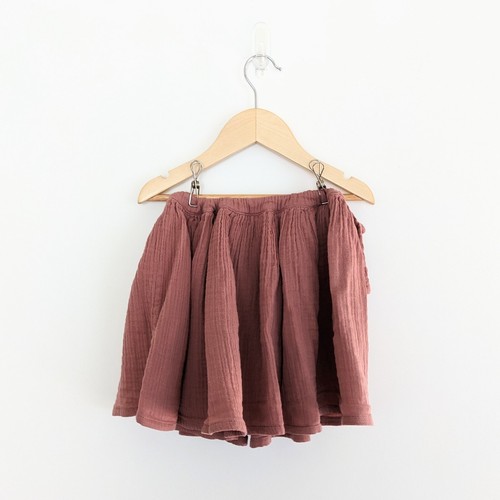 Kids Size 3-5 Numero 74 Skirt Purple Mulberry Pink Muslin Cotton Tutu Adjustable - Picture 2 of 7