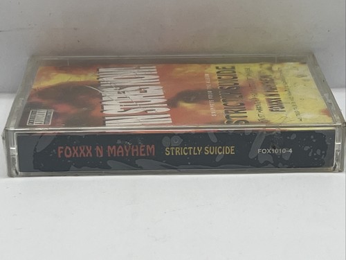 Rare Foxxx N Mayhem, Strictly Suicide 90'S Rap sealed cassette promo tape - Picture 2 of 3