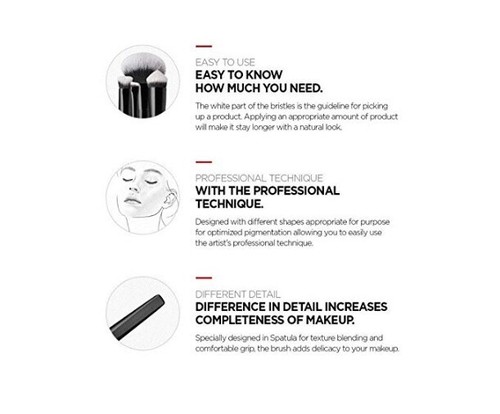 [JUNGSAEMMOOL OFFICIAL] Masterclass Brush Set (10 pieces) - Bild 2 von 7