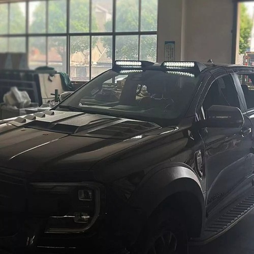 Top Lamp Roof Light Bar Led DRL Spoiler Light Bar Fit For Ford Transit 2024 2025 - Picture 4 of 5