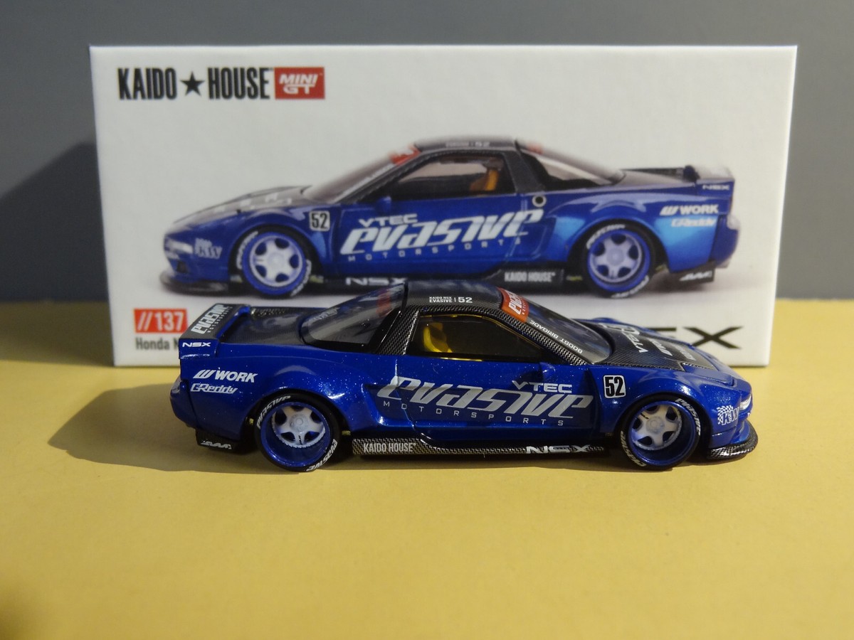 Amazon | 1/64 MINI GT KAIDO HOUSE 街道ハウス NSX ホンダ 青