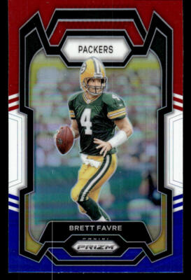 #ad Brett Favre 2023 Panini Prizm Red White and Blue #112 $1.00