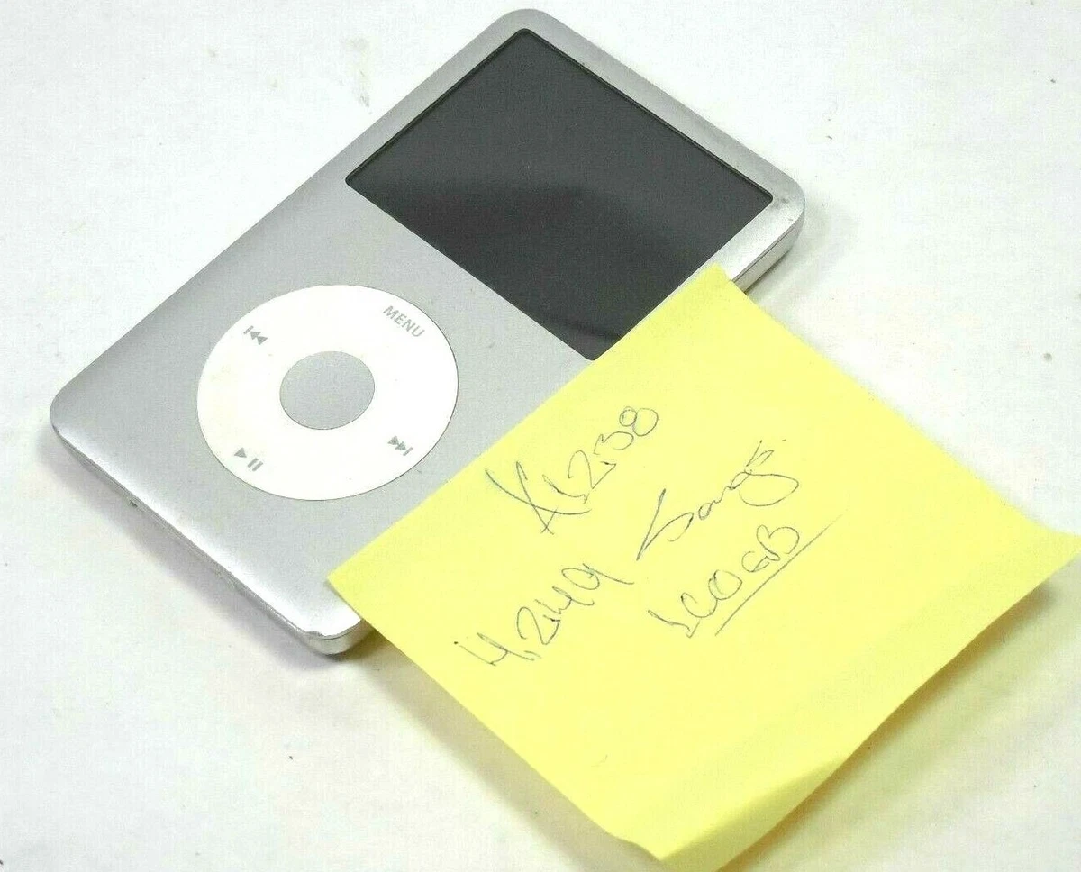 Apple iPod A1238 MC293LL Classic 7th Generation Silver 160GB W/ 4,249 Songs