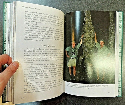 Tracks Across Africa Signed Ltd Slipcase Safari Press Big Game Hunt {Boddington} - Imagen 4 de 6