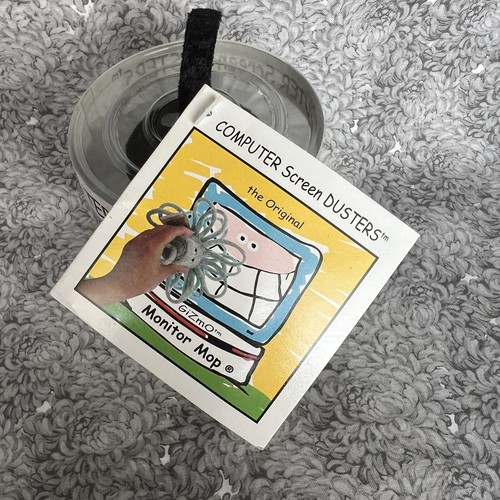 Plumero de pantalla de computadora vintage The Original Gizmo Monitor Mop negro - Imagen 2 de 8