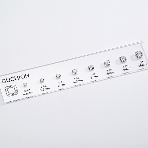 Diamond Dealer Tools Ring Size Reference Gemstone 5A Cubic Zirconia Cutting Set - Picture 29 of 35